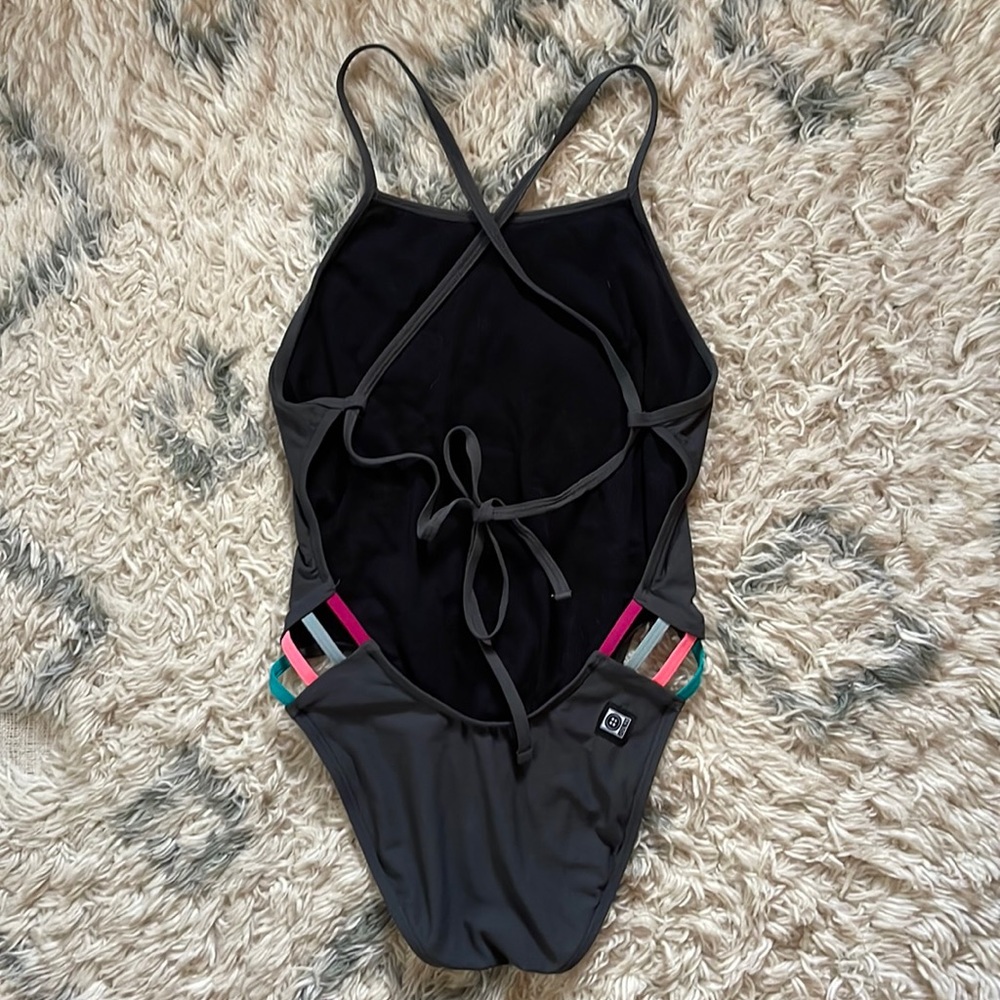 Jolyn Tie Back Gavin 2 Contrast Onesie